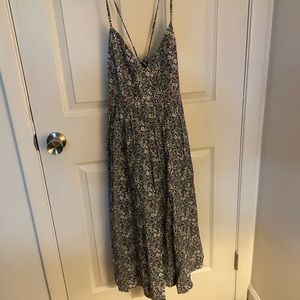 Liberty of London x J Crew strappy midi dress